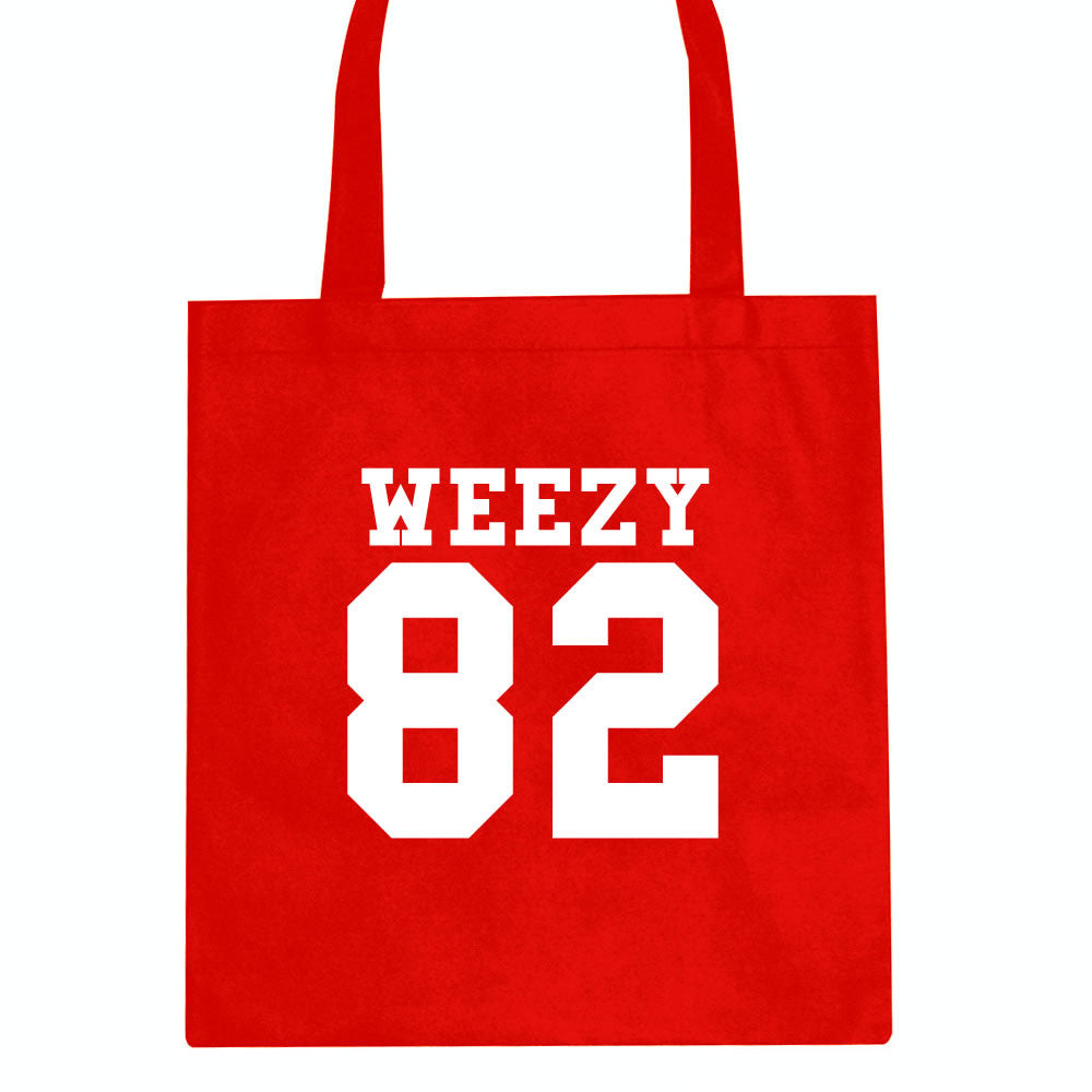 Weezy 82 Team Jersey Tote Bag by Kings Of NY
