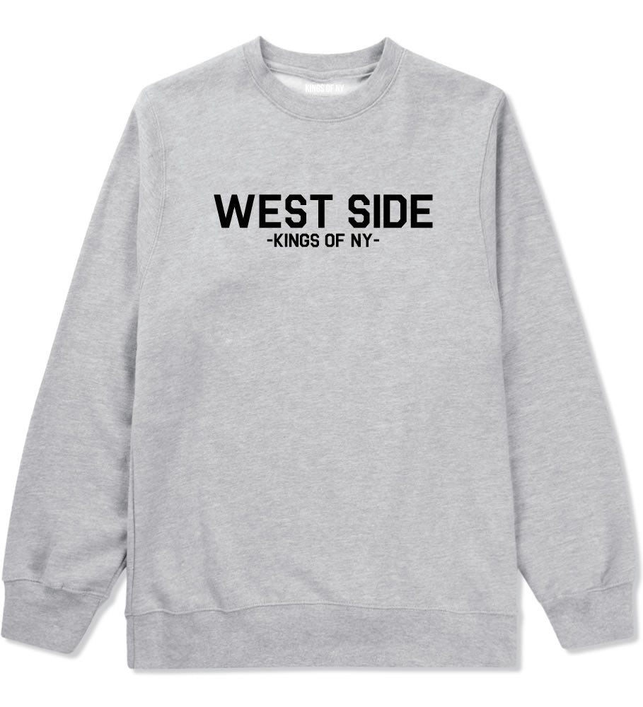 West Side LA California SD Crewneck Sweatshirt in Grey
