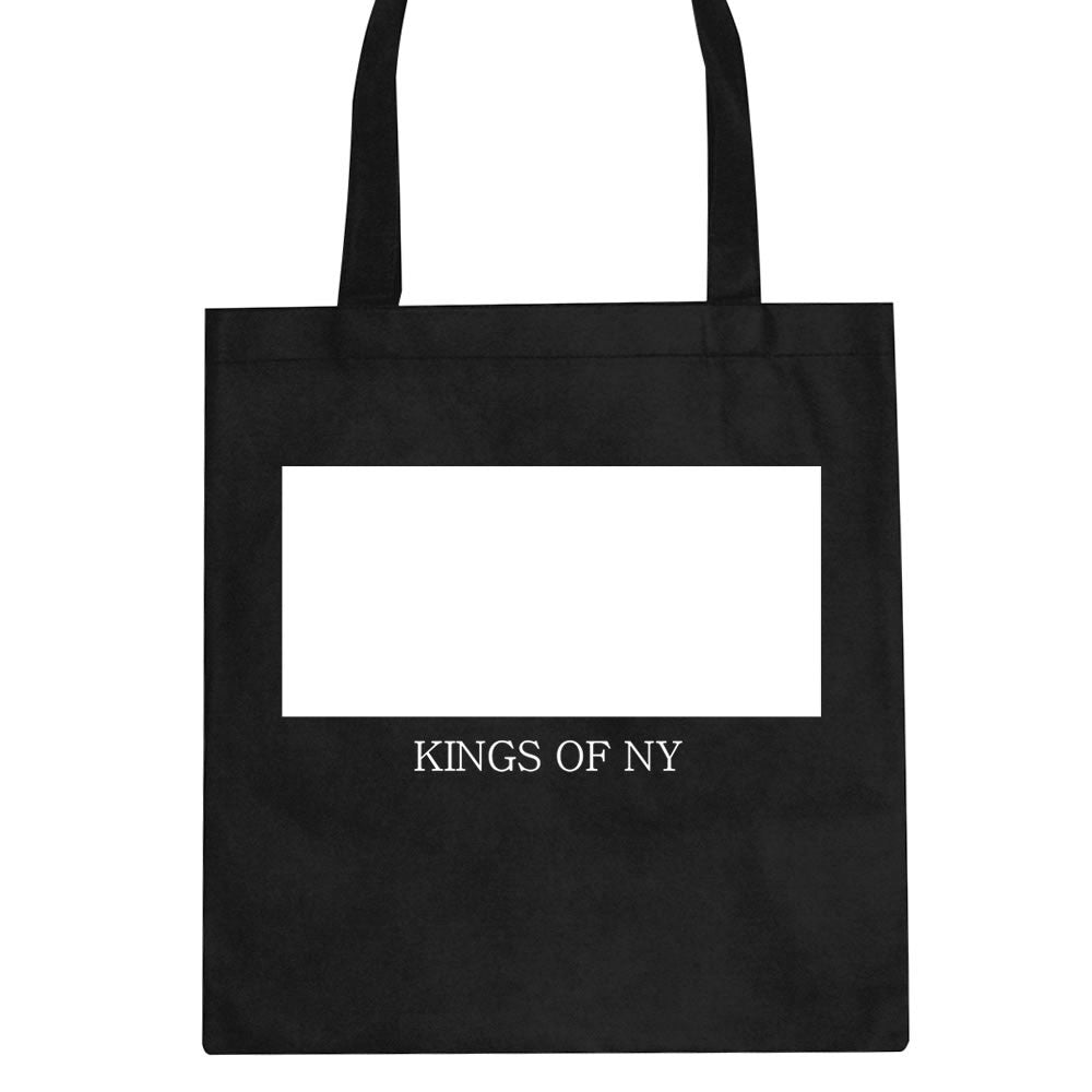 White Box Tote Bag by Kings Of NY