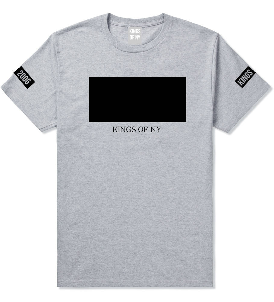 White Box T-Shirt in Grey by Kings Of NY