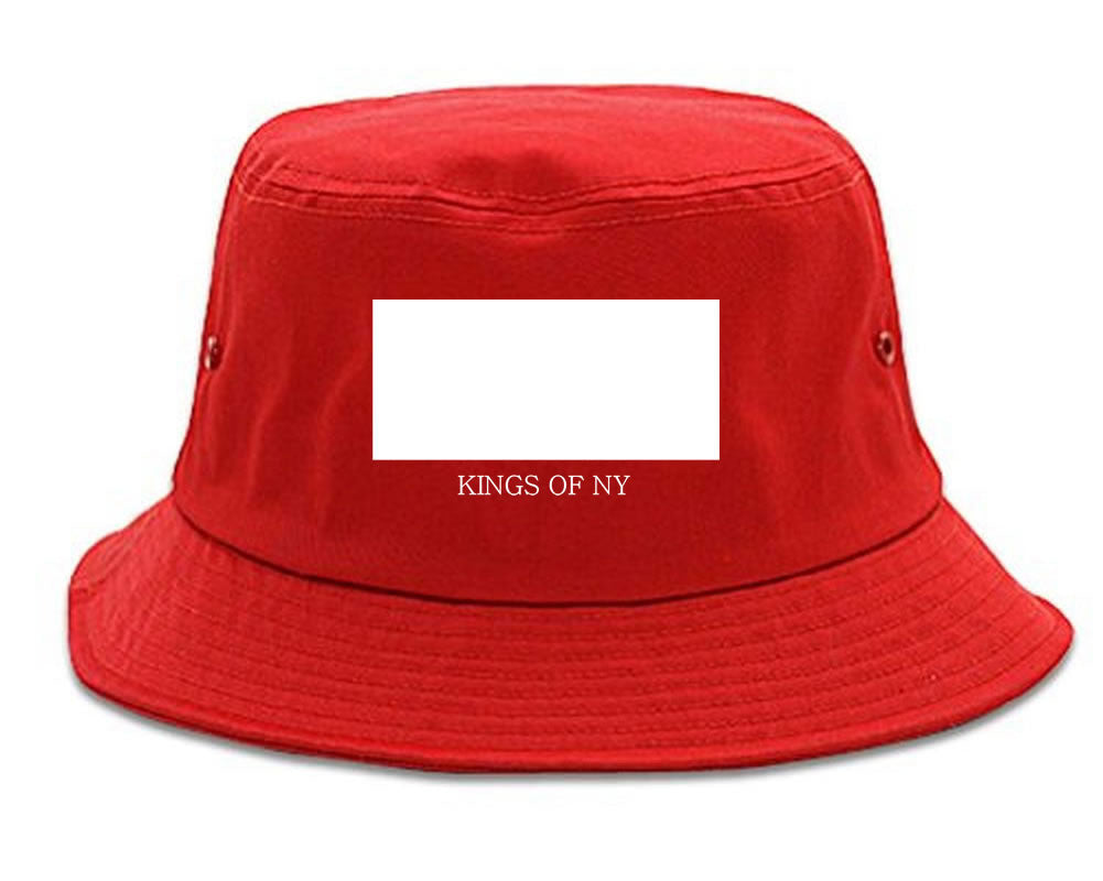 White Box Bucket Hat by Kings Of NY