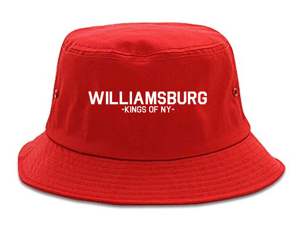 Williamsburg Brooklyn Kings Of NY Bucket Hat