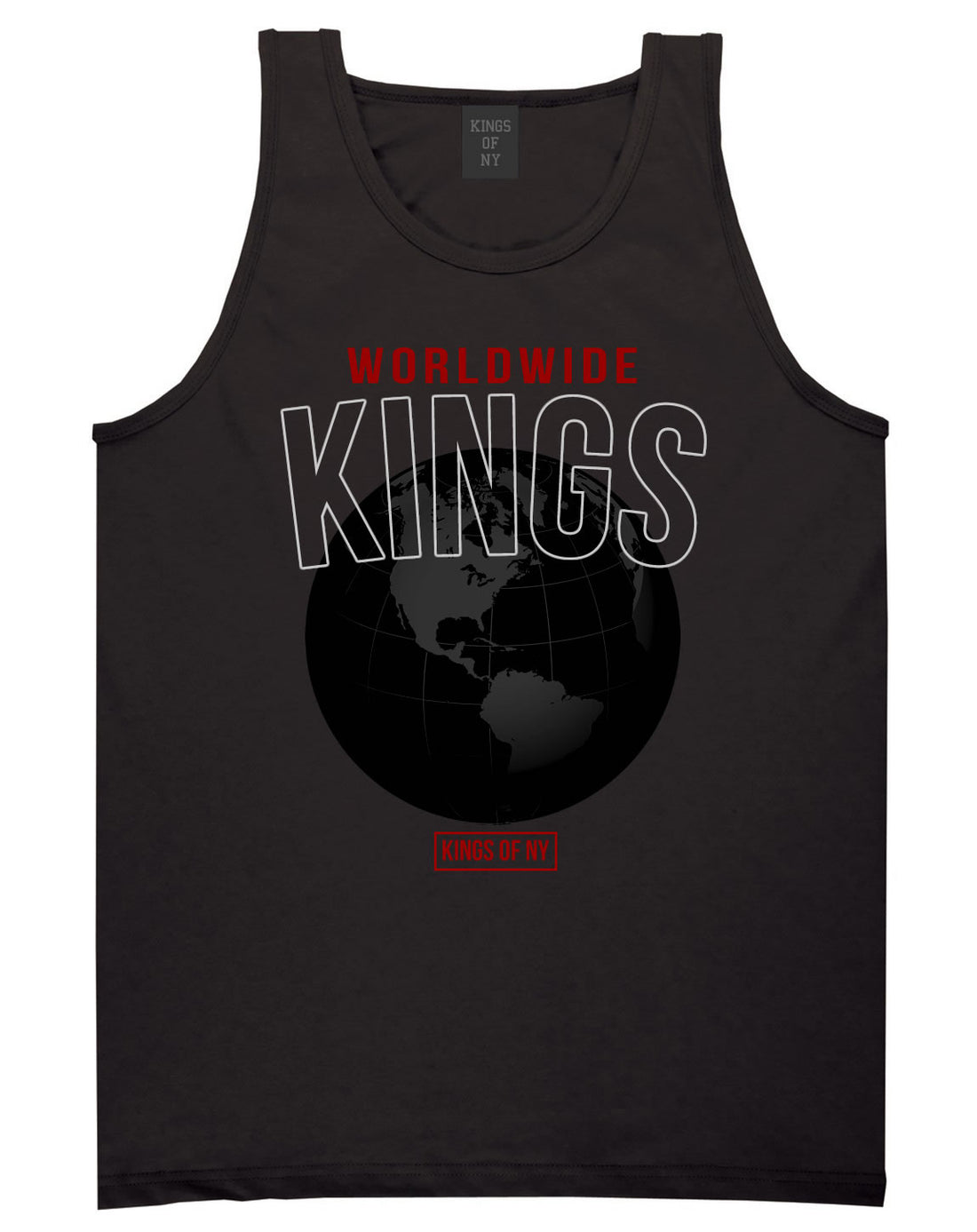 Worldwide Kings Earth Graphic Tank Top