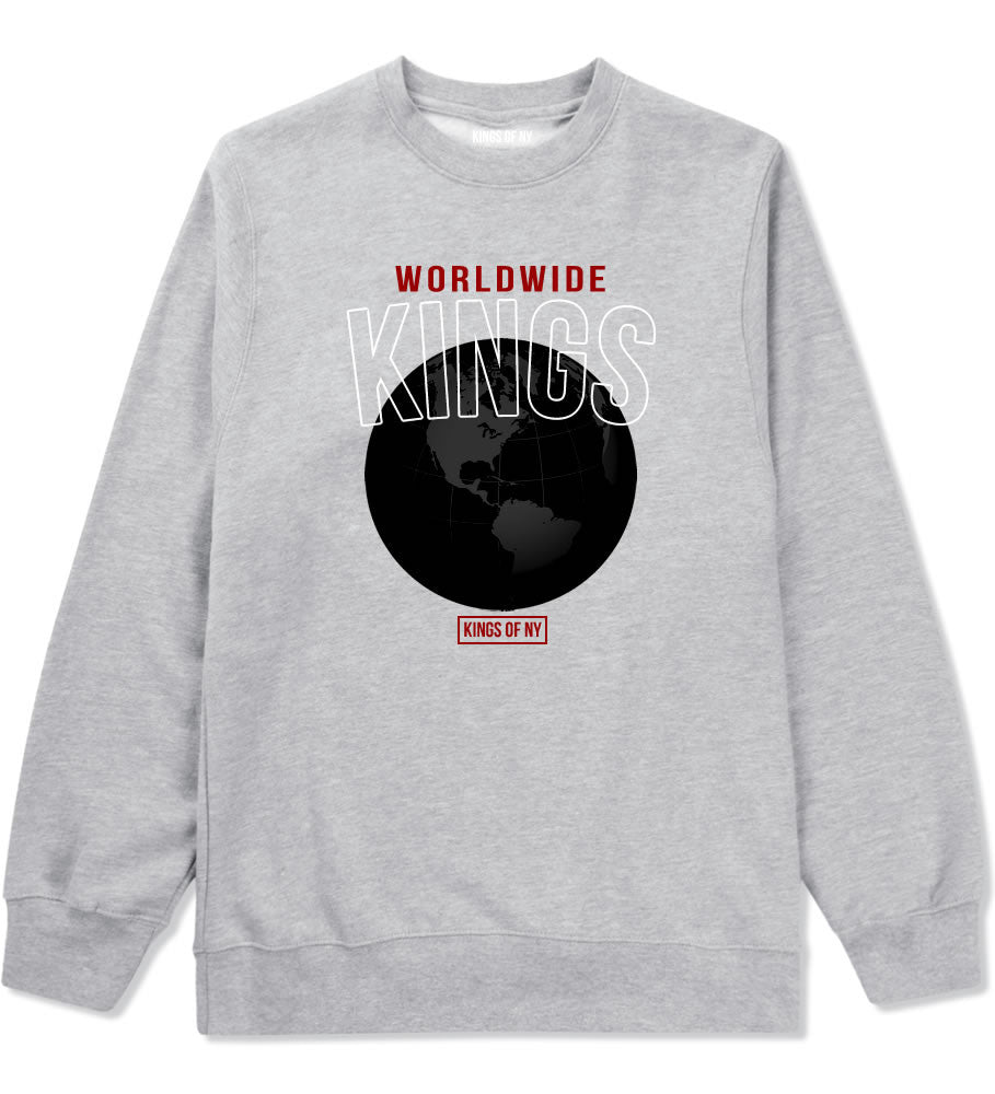 Worldwide Kings Earth Graphic Crewneck Sweatshirt