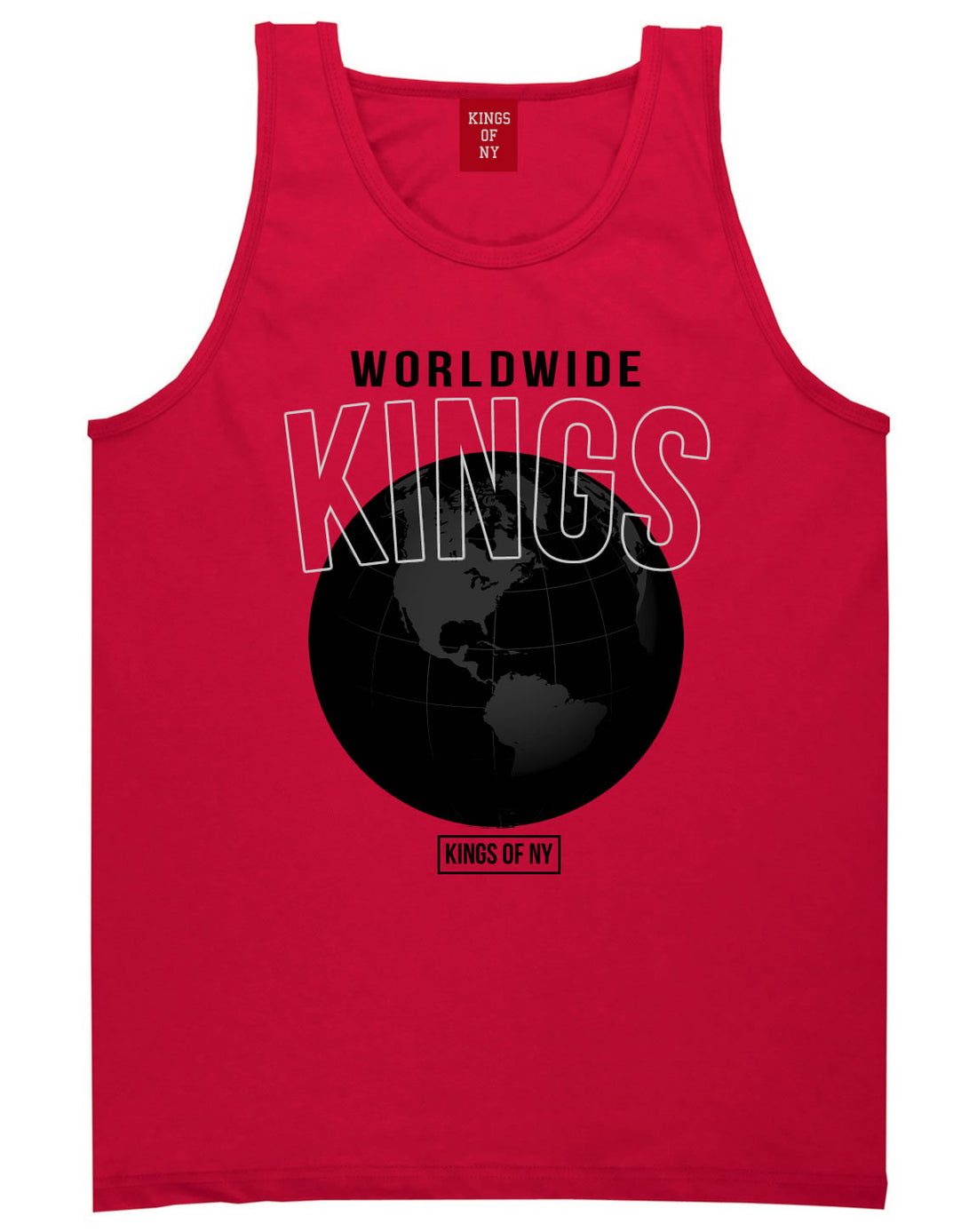 Worldwide Kings Earth Graphic Tank Top