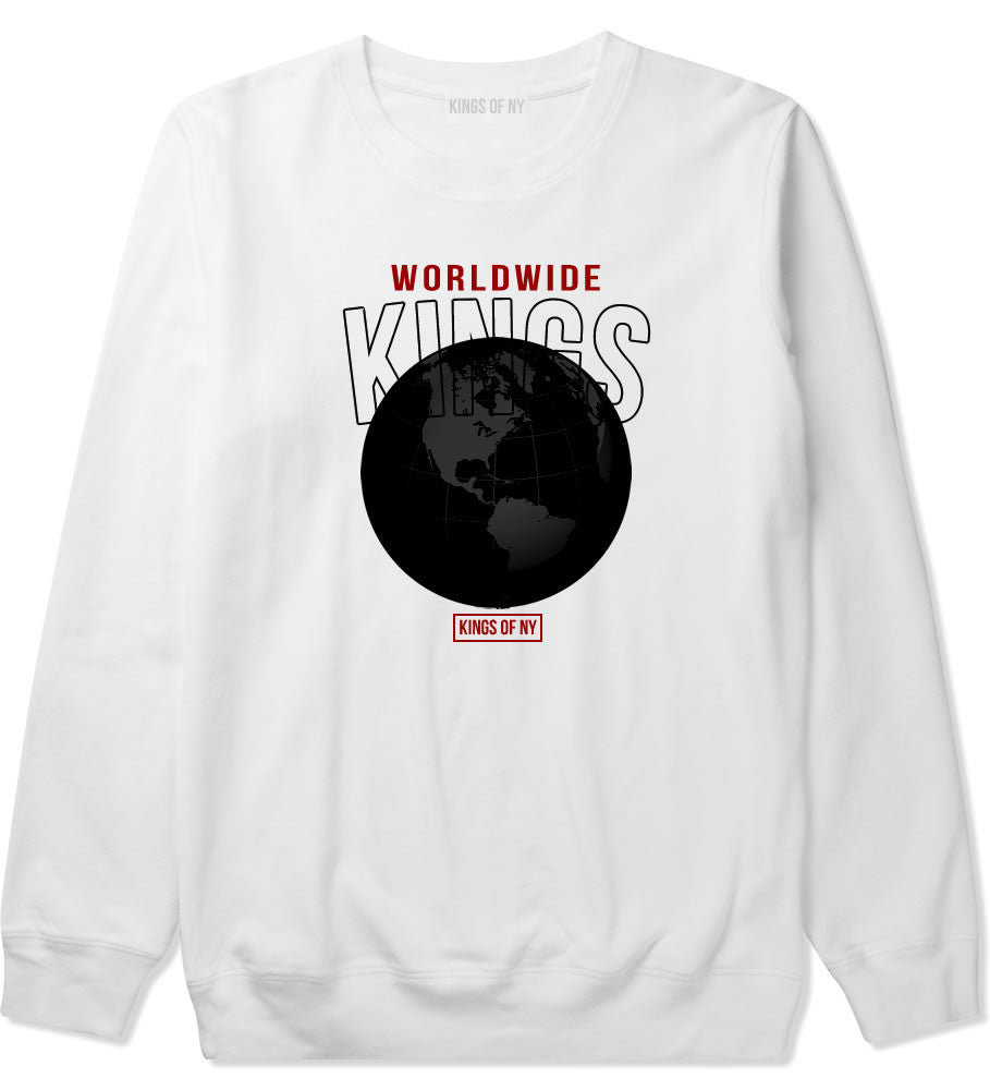 Worldwide Kings Earth Graphic Crewneck Sweatshirt