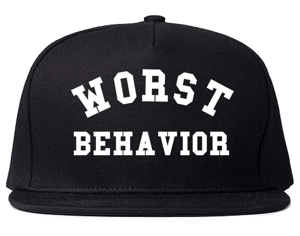 Worst Behavior Snapback Hat Cap by Kings Of NY