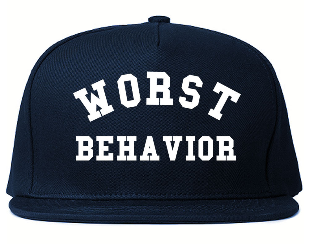 Worst Behavior Snapback Hat Cap by Kings Of NY