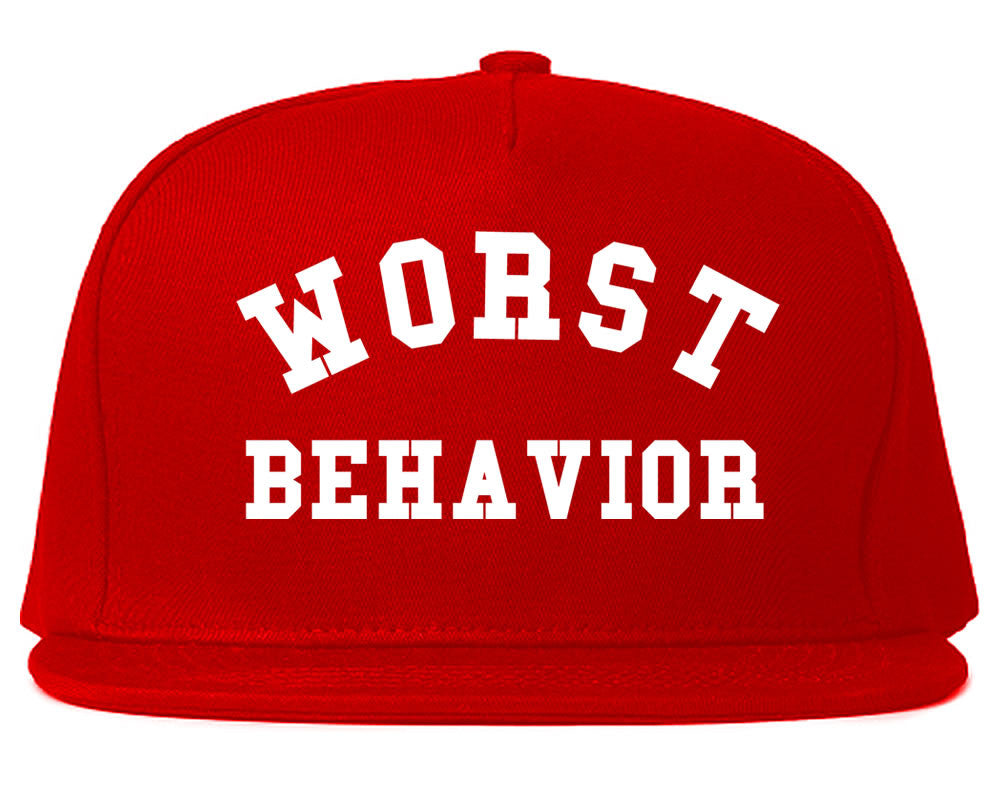 Worst Behavior Snapback Hat Cap by Kings Of NY