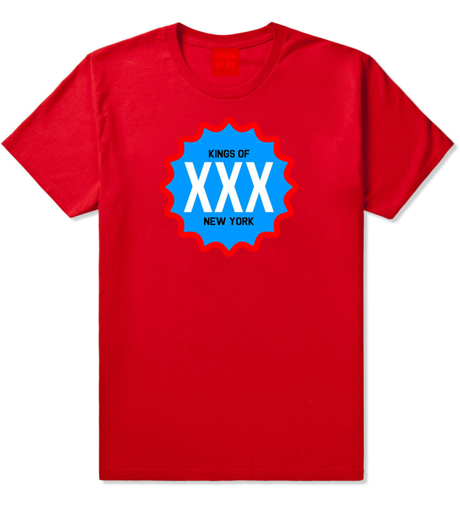 Kings Of NY XXX USA T-Shirt in Red