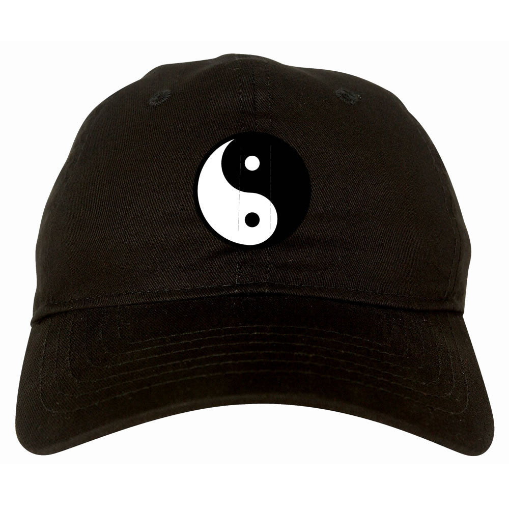 Yin and Yang Chest Graphic Dad Hat Cap