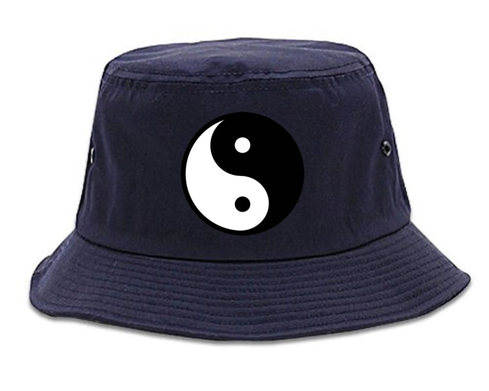 Yin and Yang Chest Graphic Bucket Hat Cap