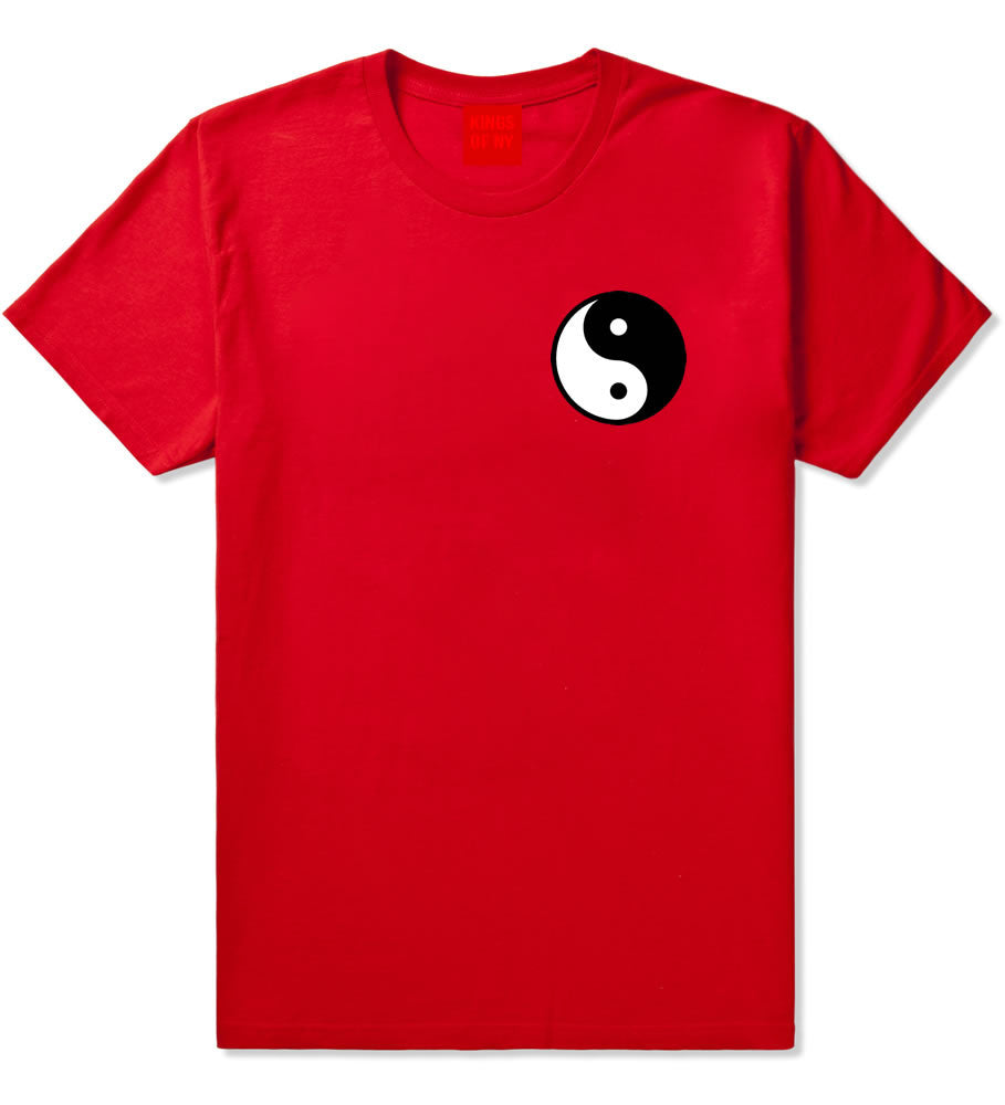 Yin and Yang Chest Graphic T-Shirt