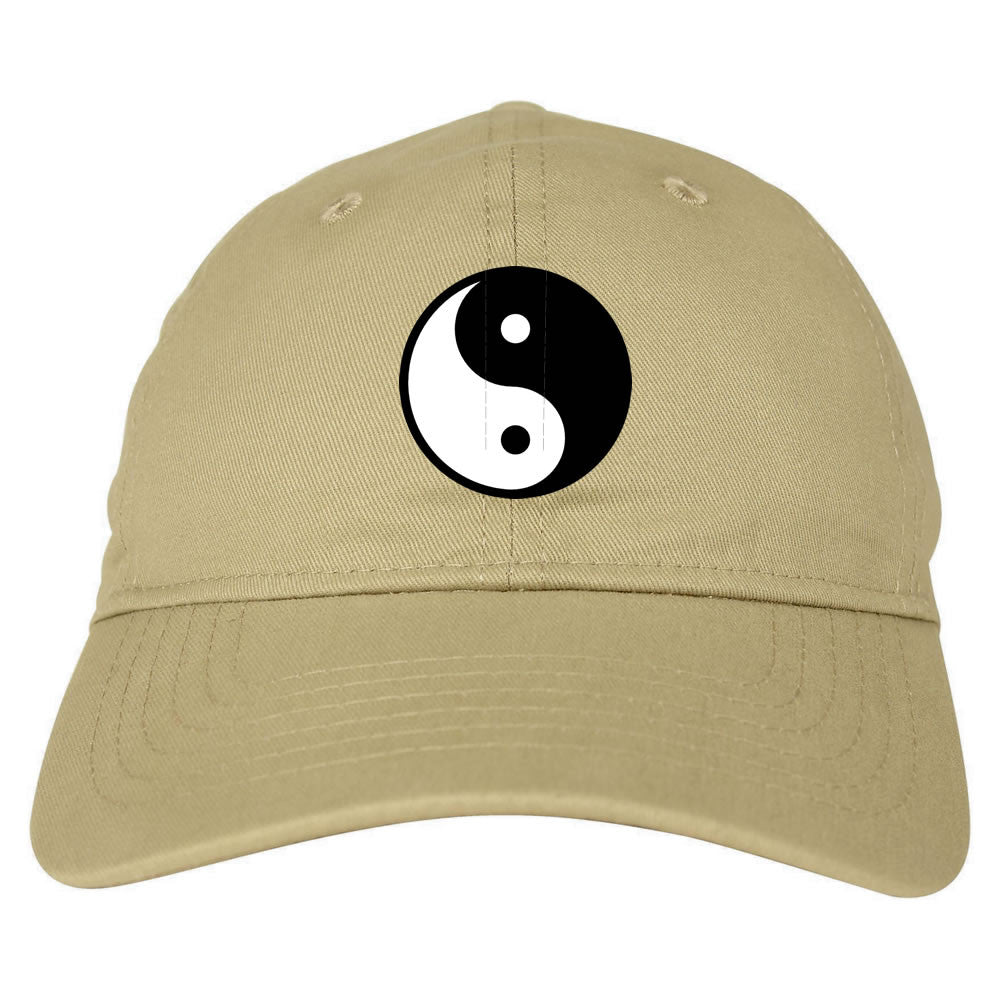Yin and Yang Chest Graphic Dad Hat Cap
