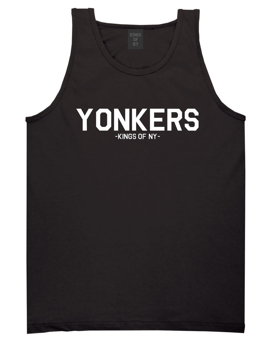 Yonkers YO New York Tank Top in Black
