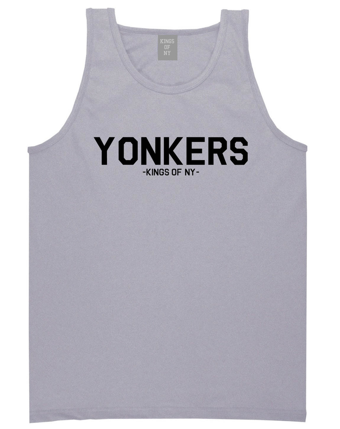 Yonkers YO New York Tank Top in Grey
