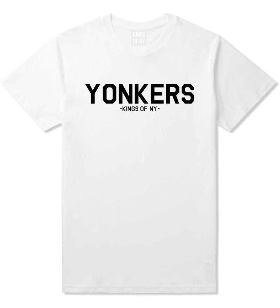 Yonkers YO New York T-Shirt in White